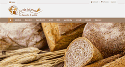Desktop Screenshot of leviedelgrano.com